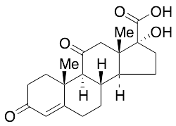 17-Hydroxy-3,11-dioxo-androst-4-ene-17b-carboxylic Acid - image 1