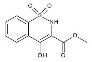 Methyl 4-Hydroxy-2H-1,2-benzothiazine-3-carboxylate 1,1-Dioxide - image 1