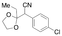a-(4-Chlorophenyl)-2-ethyl-1,3-dioxolane-2-acetonitrile - image 1