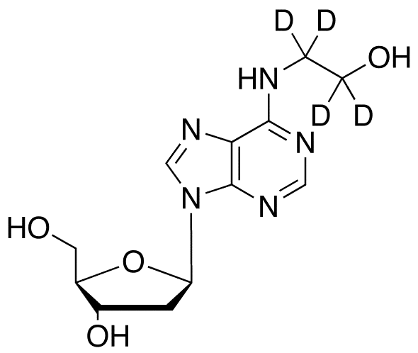 N6-(2-Hydroxyethyl-d4)-2'-deoxyadenosine - image 1