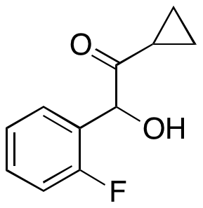 1-Cyclopropyl-2-(2-fluorophenyl)-2-hydroxy-ethanone - image 1