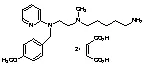 N’-(5-Aminopentyl)-N-(4-methoxybenzyl)-N’-methyl-N-2-pyridinyl-1,2-ethanediamine, Dimaleate Salt - image 1