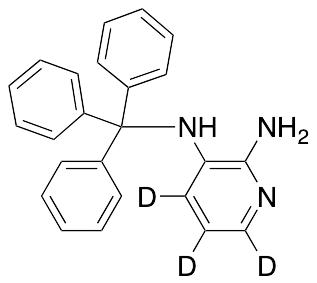 N3-Tritylpyridine-2,3-diamine-d3 - image 1