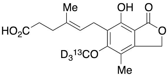 Mycophenolic Acid-13C-d3 - image 1
