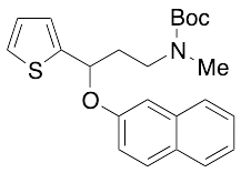 Methyl-[3-(1-naphthalenyloxy)-3-(2-thienyl)propyl]carbamic Acid 1,1-Dimethylethyl Ester - image 1