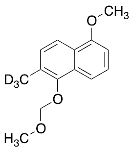 5-Methoxy-1-(methoxymethoxy)-2-methyl-naphthalene-d3 - image 1