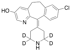 3-Hydroxy Desloratadine-d4 - image 1