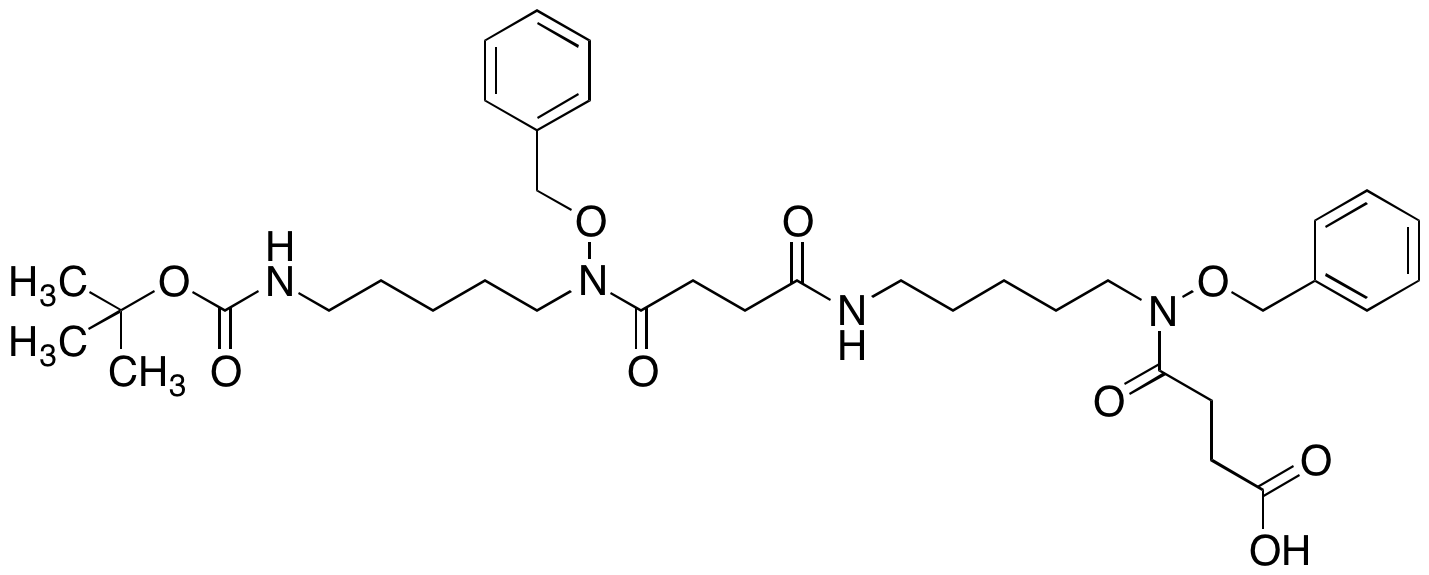 9,12,20-Trioxo-8,19-bis(phenylmethoxy)-2,8,13,19-tetraazatricosanedioic Acid 1-(1,1-Dimethylethyl)-d4 Ester - image 1