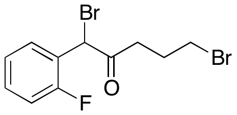 1,5-Dibromo-1-(2-fluorophenyl)-2-pentanone - image 1