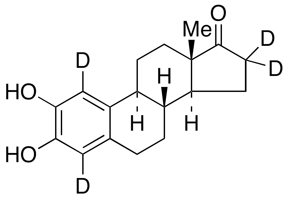 2-Hydroxy Estrone-d4 - image 1