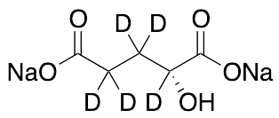 (2R)-2-Hydroxyglutaric Acid Disodium Salt-d5 - image 1