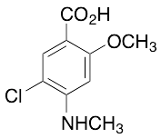 5-Chloro-2-methoxy-4-methylaminobenzoic Acid - image 1
