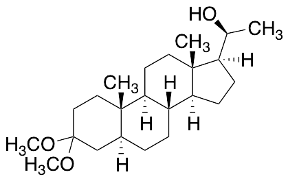 20Alpha-Hydroxy-5Alpha-pregnan-3-one Dimethyl Acetal - image 1