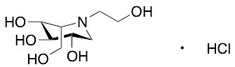 N-(2-Hydroxyethyl)-1-deoxy-L-idonojirimycin Hydrochloride - image 1