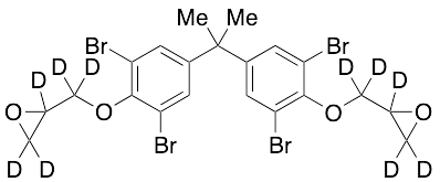 Tetrabromobisphenol A Diglycidyl Ether-d10 - image 1