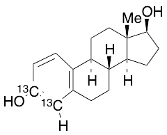 17Beta-Estradiol-13C2 - image 1