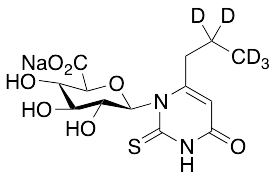 Propylthiouracil-d5 N-Beta-D-Glucuronide Sodium Salt - image 1