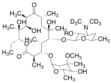 Erythromycin-d6 - image 1