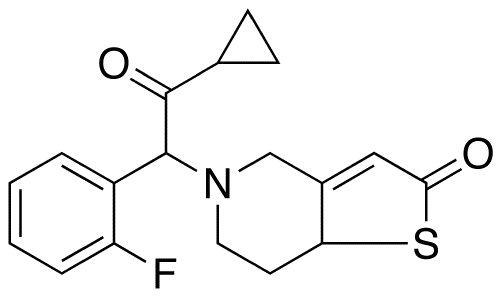 Prasugrel Thiolactone (Mixture of Diastereomers) - image 1