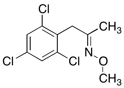 (2E)-1-(2,4,6-Trichlorophenyl)-2-propanone O-Methyloxime - image 1