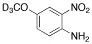 4-Methoxy-2-nitroaniline-d3 - image 1