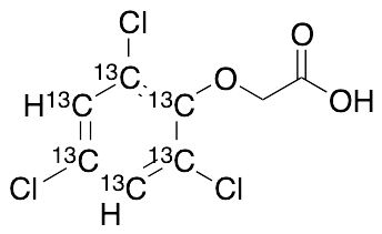 (2,4,6-Trichlorophenoxy)acetic Acid-13C6 - image 1