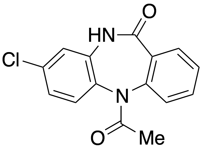 5-Acetyl-8-chloro-5H-dibenzo[b,e][1,4]diazepin-11(10H)-one - image 1