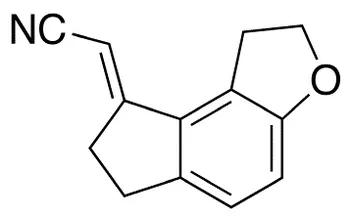 (1,2,6,7,-Tetrahydro-8H-indeno[5,4-b]furan-8-ylidene)acetonitrile - image 1