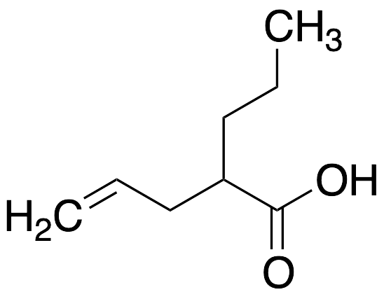 (+/-)-2-Propyl-4-pentenoic Acid - image 1