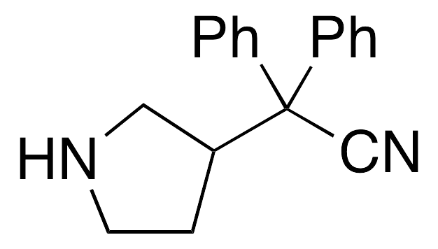 Alpha,Alpha-Diphenyl-3-pyrrolidineacetonitrile - image 1