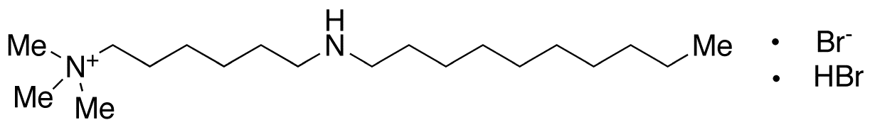 6-(Decylamino)-N,N,N-trimethyl-1-hexanaminium Bromide Hydrobromide - image 1