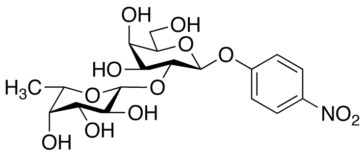 p-Nitrophenyl 2-O-(Beta-L-Fucopyranosyl)-Beta-D-galactopyranoside - image 1