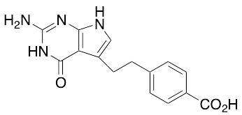 4-[2-(2-Amino-4,7-dihydro-4-oxo-3H-pyrrolo[2,3-d]pyrimidin-5-yl)ethyl]benzoic Acid - image 1