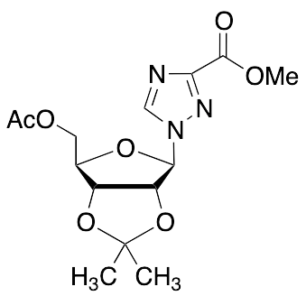 2’,3’-O-Isopropylidene-1-Beta-D-ribofuranosyl-1,2,4-triazole-3-carboxylic Acid Methyl Ester 5’-O-Acetate - image 1