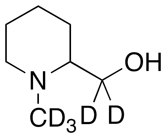 N-Methyl-2-piperidinemethanol-d5 - image 1