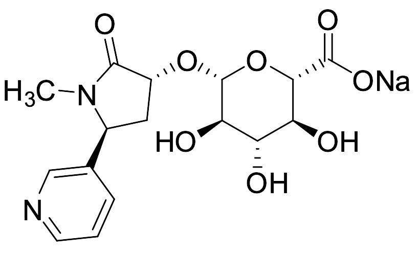 trans-3'-Hydroxy Cotinine O-beta-D-Glucuronide Sodium Salt - image 1