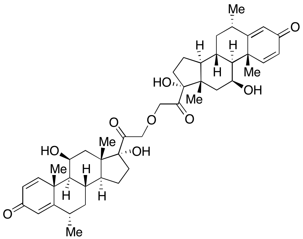 Bis-(6Alpha-Methylprednisolone) 21,21’-Ether - image 1