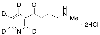 4-(Methylamino)-1-(3-pyridyl-d4)-1-butanone Dihydrochloride - image 1