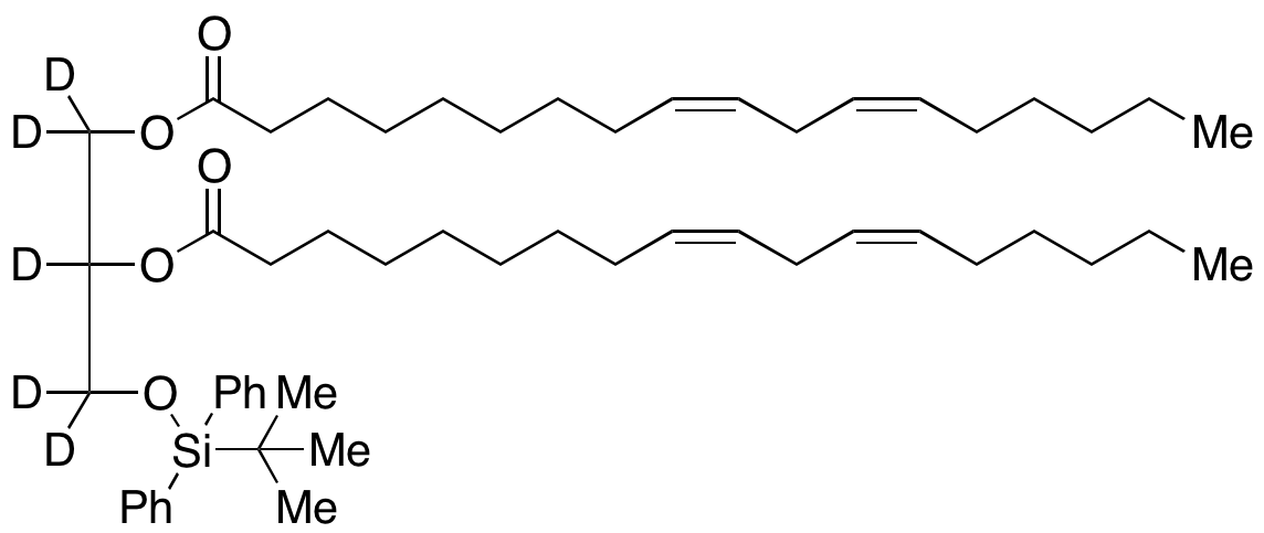 1,2-Dilinoleoyl-3-tert-butyldiphenylsilyl Glycerol-d5 - image 1