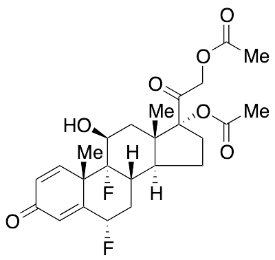 (6Alpha,11Beta)-17,21-Bis(acetyloxy)-6,9-difluoro-11-hydroxy-pregna-1,4-diene-3,20-dione - image 1