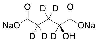 (2S)-2-Hydroxyglutaric Acid Disodium Salt-d5 - image 1