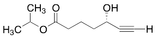 (5S)-5-Hydroxy-6-heptynoic Acid 1-Methylethyl Ester - image 1