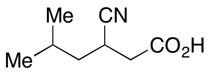 3-Cyano-5-methylhexanoic Acid - image 1