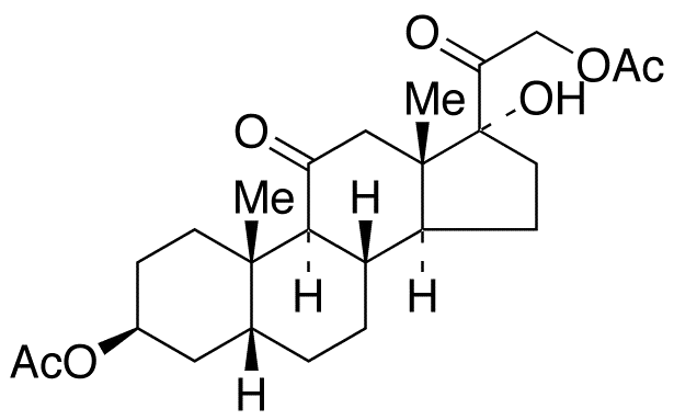 3Beta,5Beta-Tetrahydro Cortisone 3,21-Diacetate - image 1