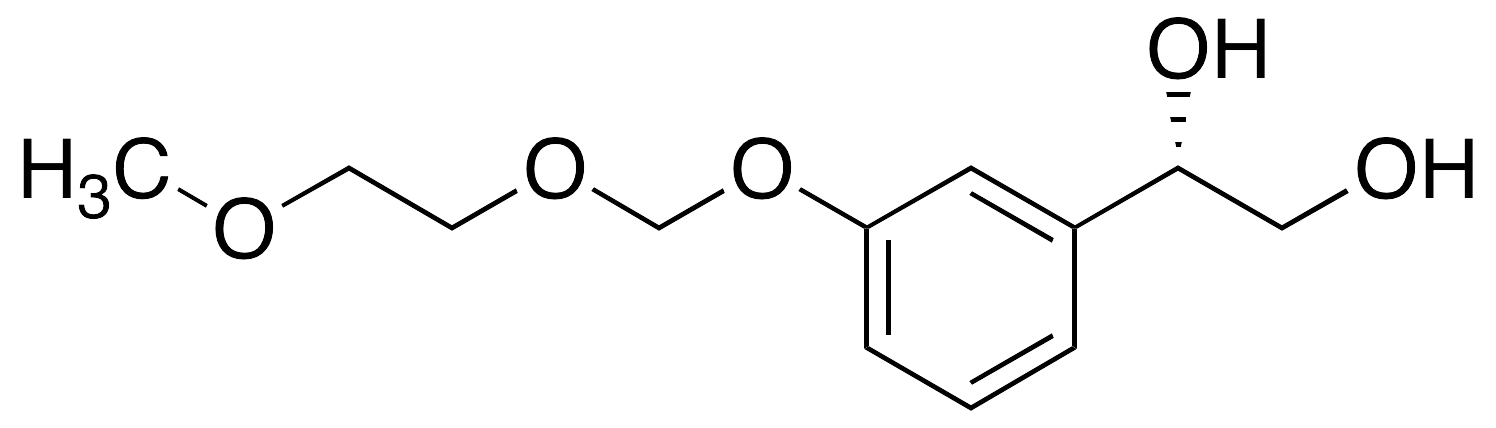 (1S)-1-[3-[(2-Methoxyethoxy)methoxy]phenyl]-1,2-ethanediol - image 1