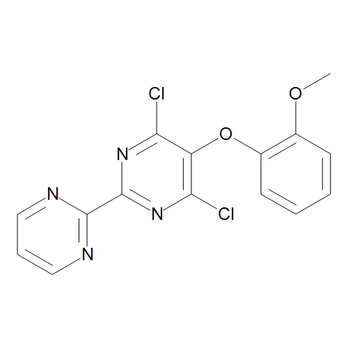 4,6-Dichloro-5-(2-methoxyphenoxy)-2,2’-bipyrimidine - image 1