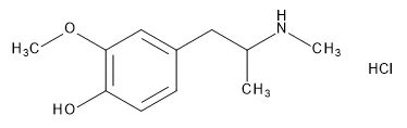 4-Hydroxy-3-methoxy Methamphetamine Hydrochloride - image 1