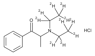 rac Diethylpropion-d10 Hydrochloride (1.0mg/ml in Acetonitrile) - image 1