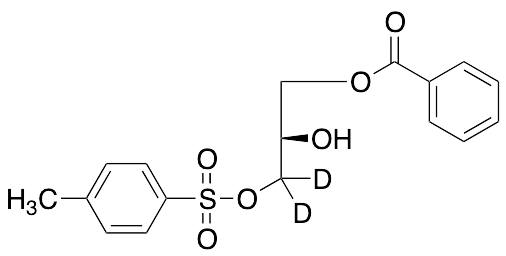 (R)-2-Hydroxy-3-(benzoyloxy)propyl-1,1-d2 4-Toluenesulfonate - image 1
