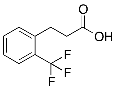 3-[2-(Trifluoromethyl)phenyl]propionic Acid - image 1